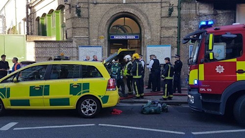 Met Police investigate after terrorist incident on London tube train at Parsons Green