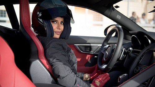 Saudi woman completes emotional drive to mark the end of a ban on female drivers – video