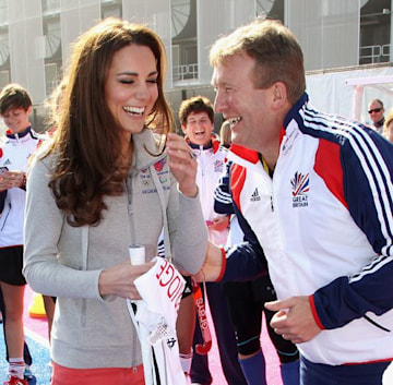 Kate Middleton plays hockey with Olympic team | HELLO!