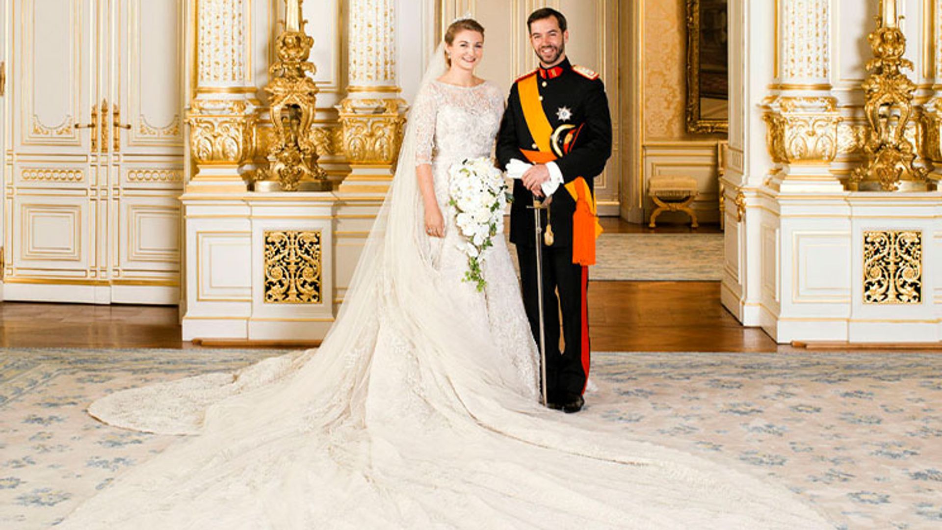 Luxembourg Royal Wedding the latest official photographs of the couple