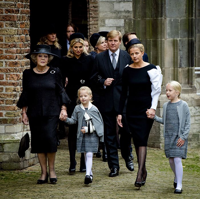 The Dutch Royals, including Queen Maxima, King Willem-Alexander ...