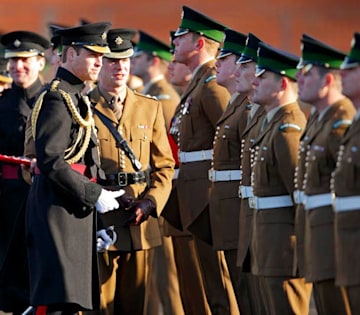 Prince William shows support at army charity event | HELLO!