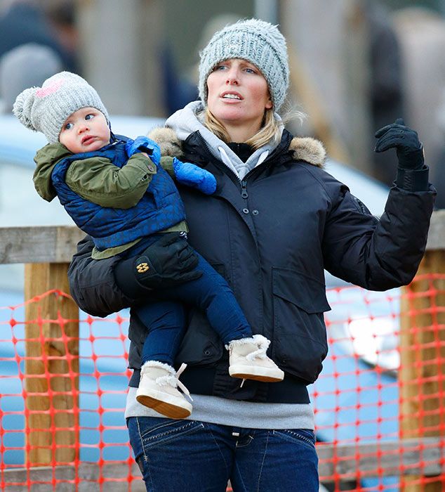 Zara Phillips takes cute daughter Mia Tindall out to equestrian event ...