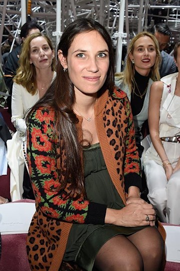 Tatiana Santo Domingo pregnant and attending Paris fashion shows | HELLO!