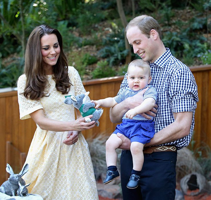Prince William and Duchess Kate back home with Prince after