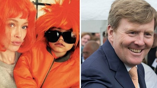 Model Doutzen Kroes celebrates Dutch King Willem-Alexander's birthday