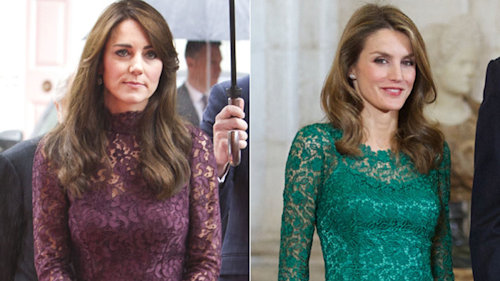 Kate Middleton and Queen Letizia of Spain: Royal style twins