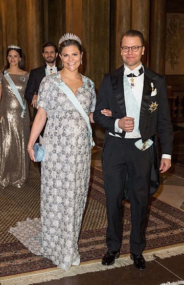 Crown Princess Victoria and Princess Sofia of Sweden work maternity ...