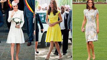 Kate Middleton's most stylish spring looks: Floral dresses, matching ...