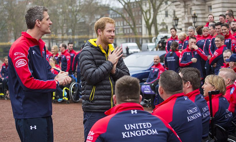 Prince Harry Unveils Invictus Games UK Team | HELLO!