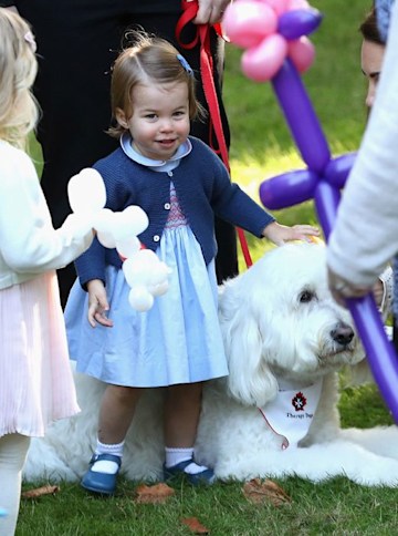 Princess Charlotte is showing an aptitude for football | HELLO!