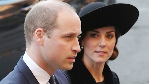 Prince William and Kate pay tribute at memorial service for close friend Duke of Westminster