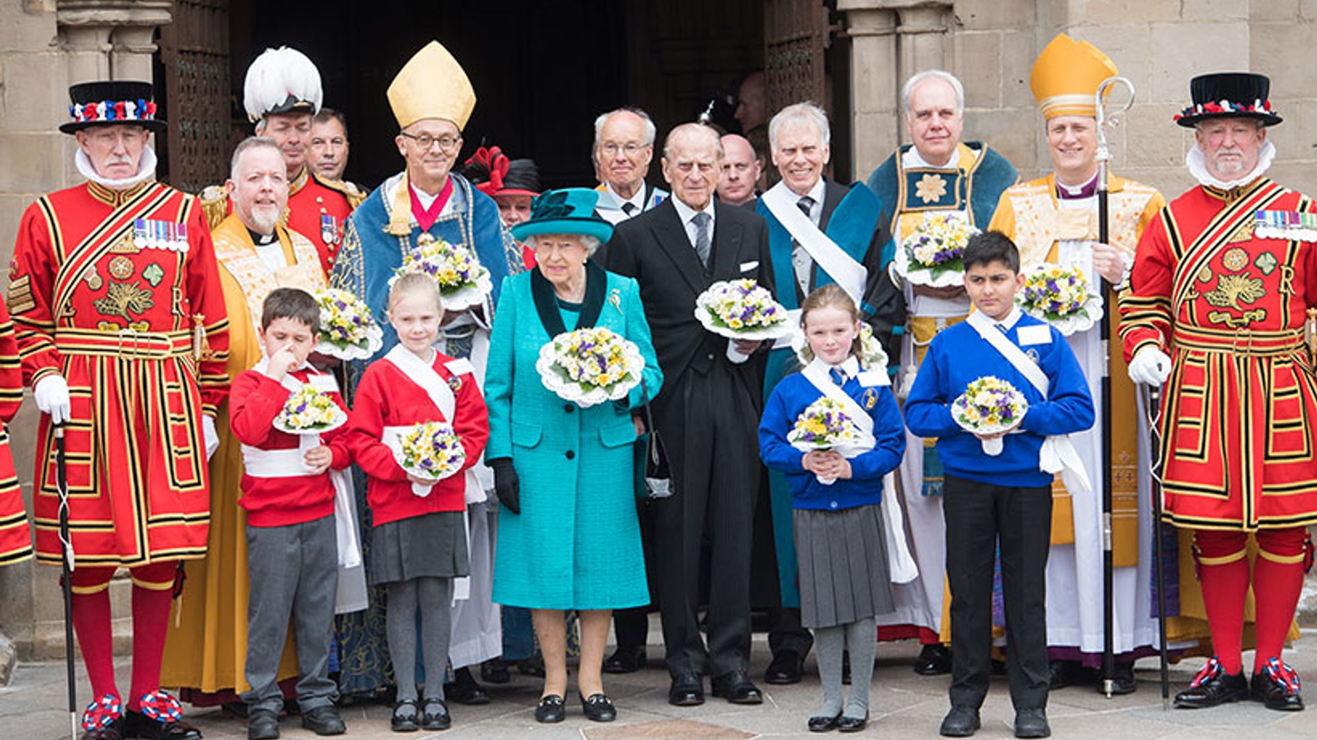 The Queen attends Maundy Money service at Leicester Cathedral | HELLO!