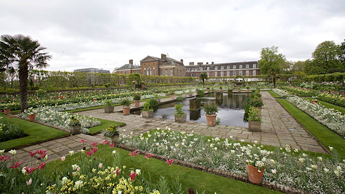 Princess Diana's favourite garden at Kensington Palace