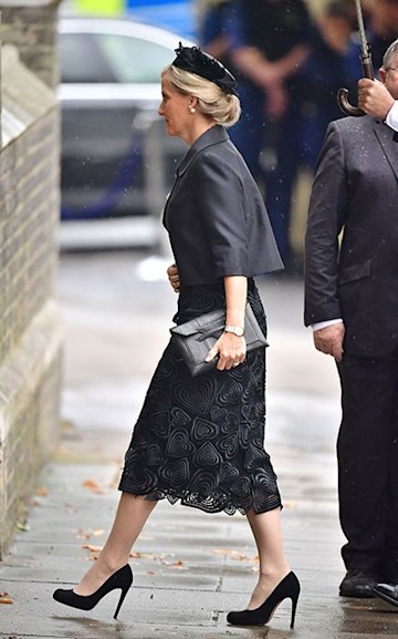 The Queen attends funeral of Countess Mountbatten of Burma | HELLO!