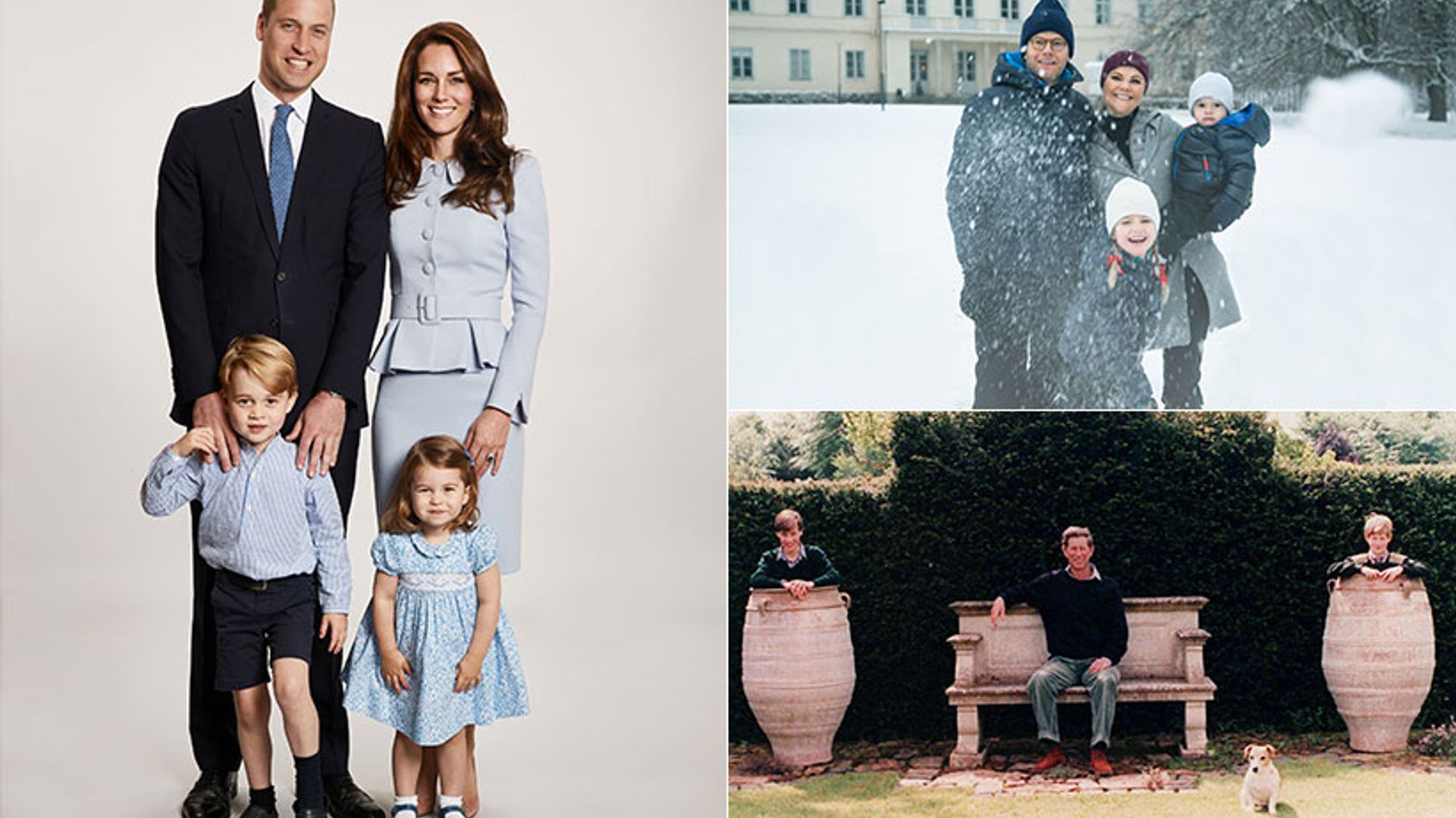 Kate Middleton's Christmas card compared to other royals HELLO!