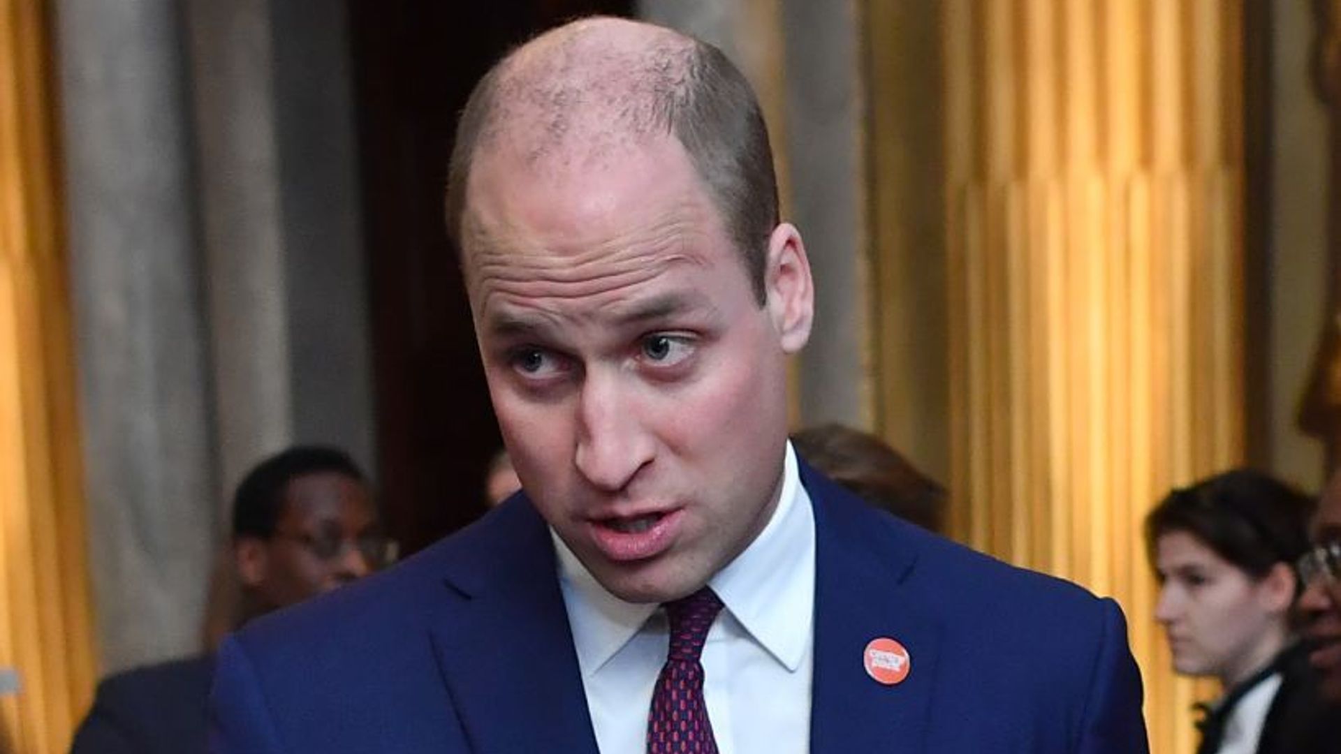 Prince William gives moving speech at Kensington Palace awards ceremony ...