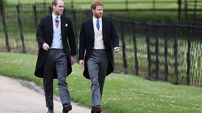 Prince William to be Harry's best man