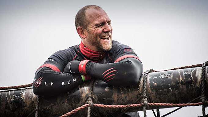 Mike Tindall shows off new nose