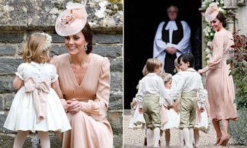 Royal weddings: What did bridesmaids wear for the weddings of Kate ...