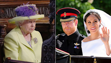 the queen harry meghan wedding