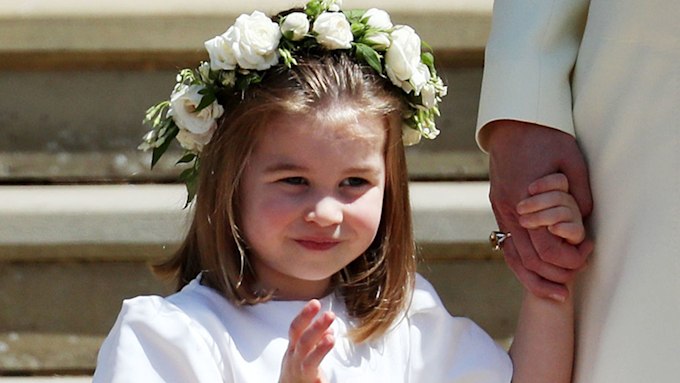 Cheeky Princess Charlotte pokes tongue out after being perfect ...