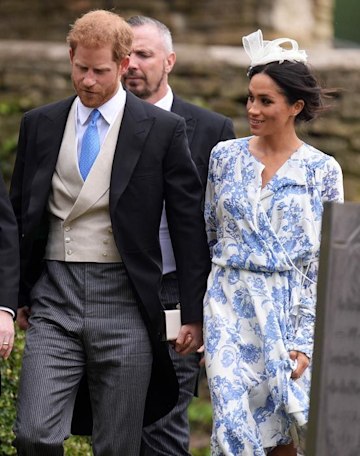 Prince Harry and Meghan Markle wear co-ordinating outfits to the ...