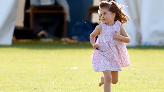 Princess Charlotte running 