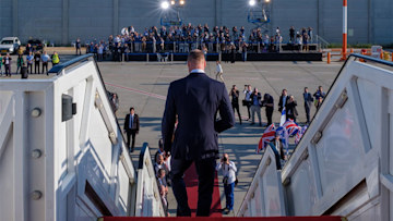 Prince William arriving in Israel