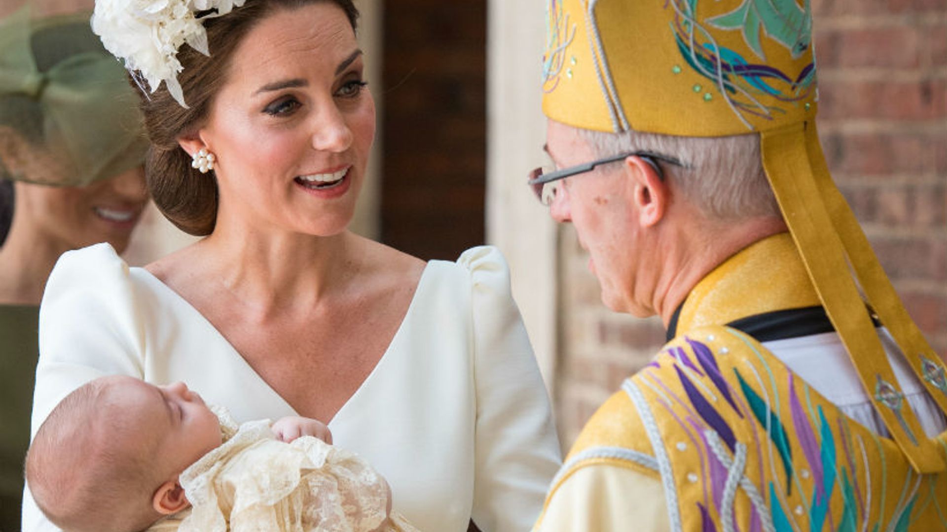 Prince Louis' christening Kate Middleton reveals her son's