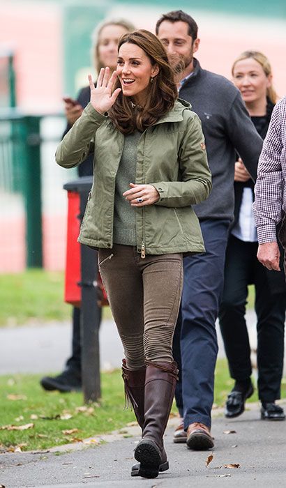 Kate Middleton glowing as she returns to work after maternity leave ...