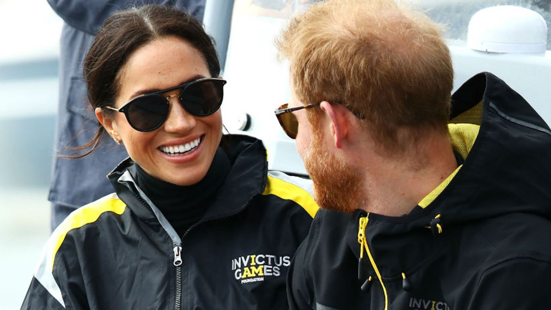 Prince Harry takes care of pregnant Meghan Markle during sailing final