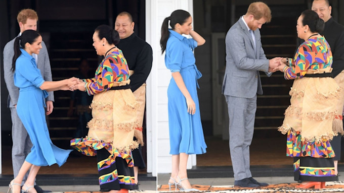 Meghan Markle divides fans with curtsy during royal tour | HELLO!