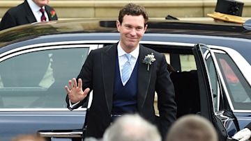 Jack Brooksbank at royal wedding
