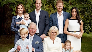 prince charles family picture kate meghan