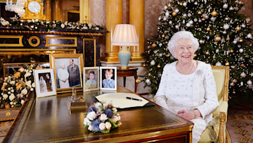 queen records her christmas broadcast