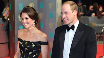 prince william and kate middleton at baftas