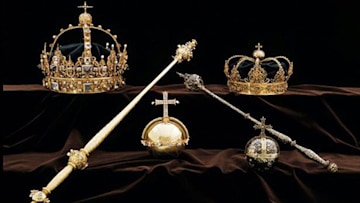 Priceless stolen crown jewels found in bin months after theft | HELLO!