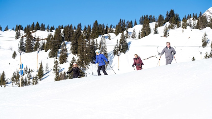 New pics! Royal family show off playful sides during half term ski ...