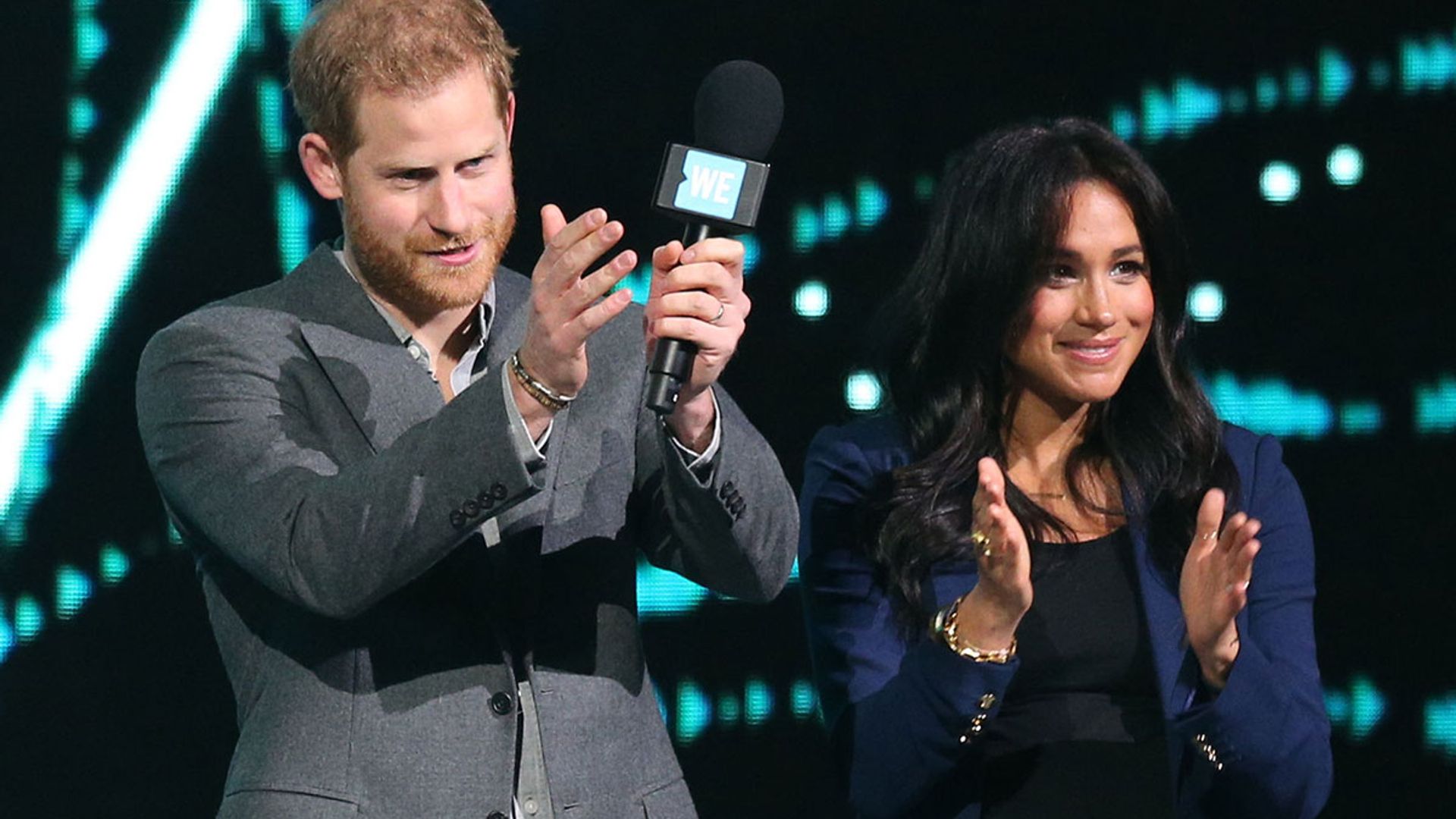 Surprise! Meghan Markle Joins Prince Harry On Stage At Wembley – Watch ...