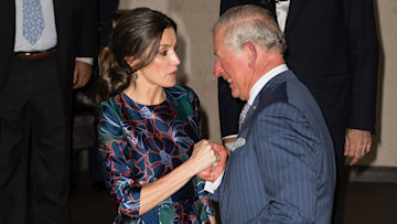 queen letizia and prince charles