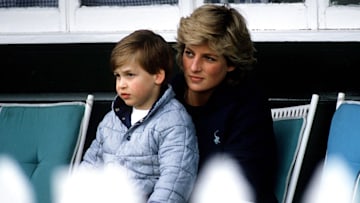 princess diana with young prince william