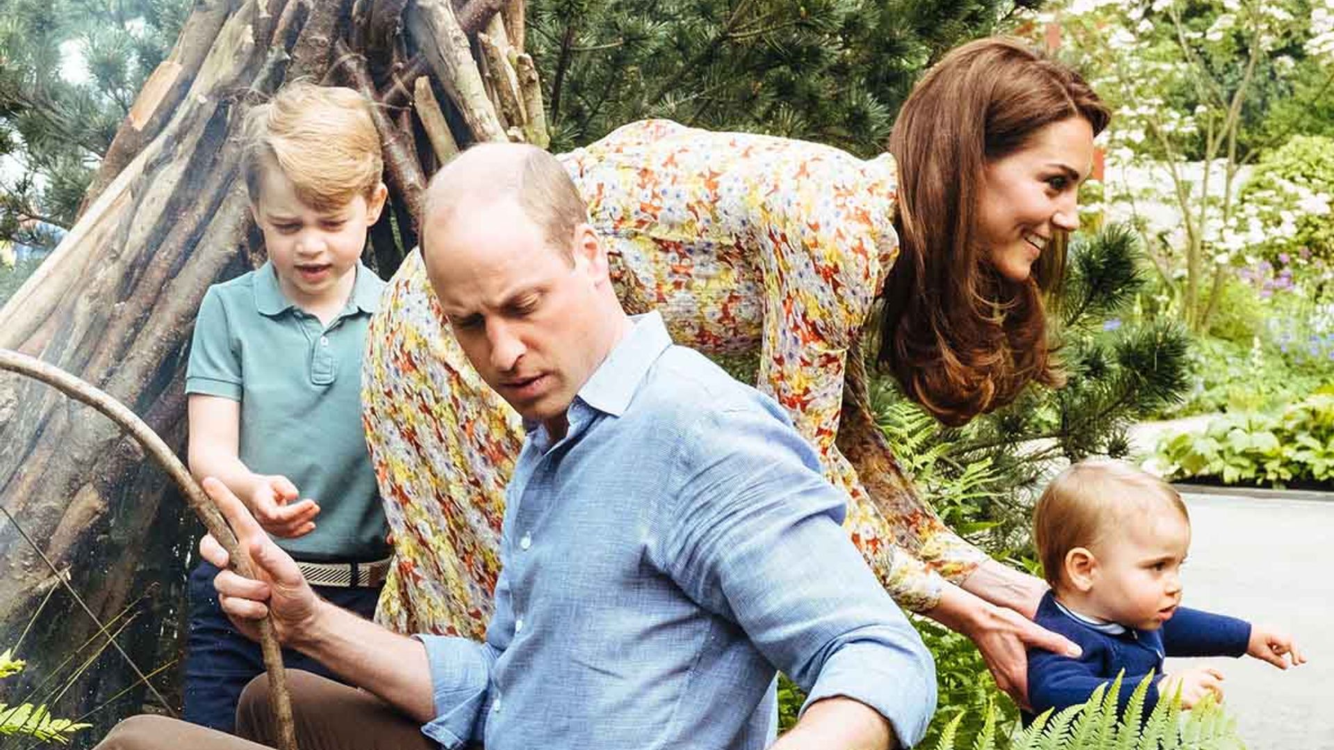 Kate Middleton's children Prince Princess Charlotte and Prince(02)