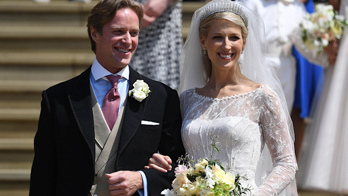 Newlyweds Gabriella Windsor and Thomas Kingston look loved-up following ...