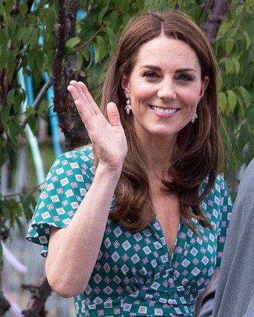 Kate Middleton shows off her Back to Nature garden at Hampton Court ...