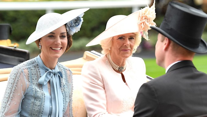 Prince William and Kate Middleton celebrate Duchess of Cornwall's 72nd ...
