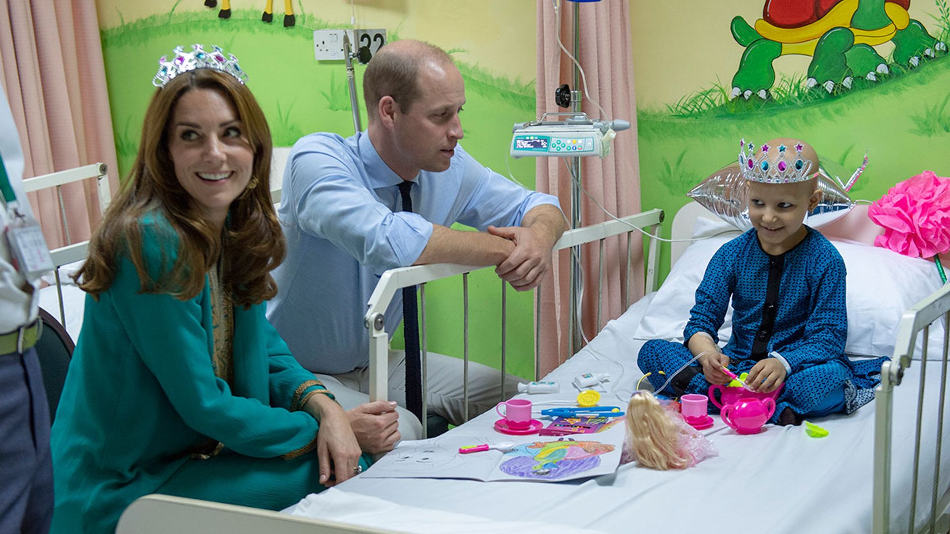 Kate Middleton Dons TIARA For Special Tea With Young Cancer Patient In ...