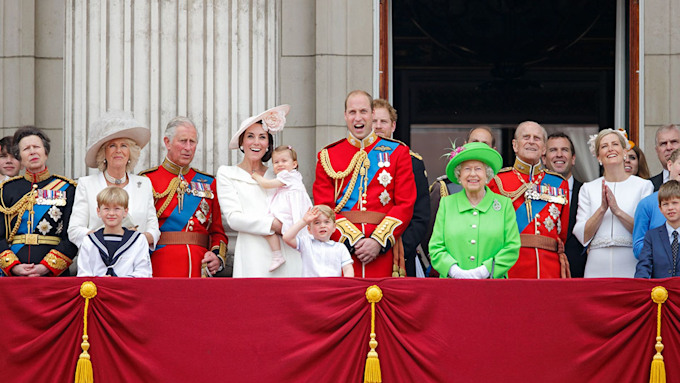 royal family celebrating birthday