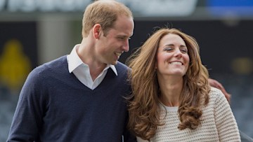 kate and william at event