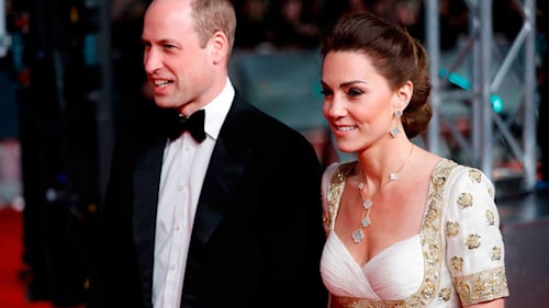 Watch live as Kate Middleton arrives at the BAFTA Awards with Prince William